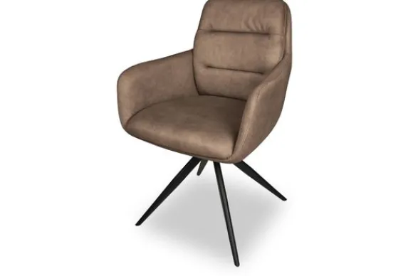 Hot Eetkamerstoel - Zorro Taupe Jeske Eetkamerstoelen