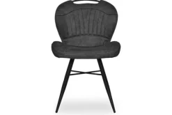 New Eetkamerstoel Anthracite Daphna Eetkamerstoelen