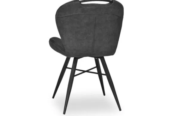 New Eetkamerstoel Anthracite Daphna Eetkamerstoelen