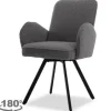 New Eetkamerstoel Anthracite Livo Eetkamerstoelen