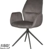Sale Eetkamerstoel Antraciet Cosmo DX-74.006 Mellow Eetkamerstoelen