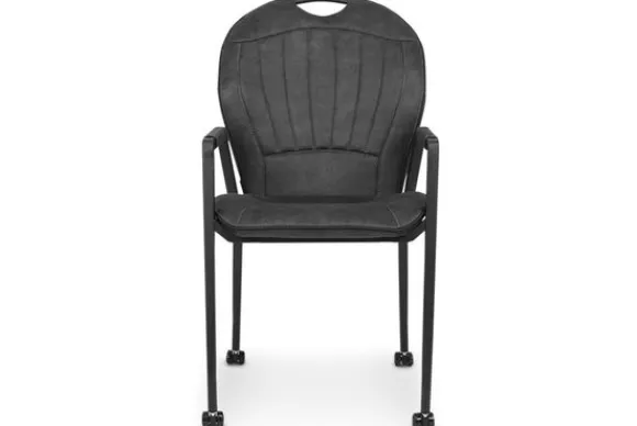 New Eetkamerstoel Antraciet Chayenne Eetkamerstoelen