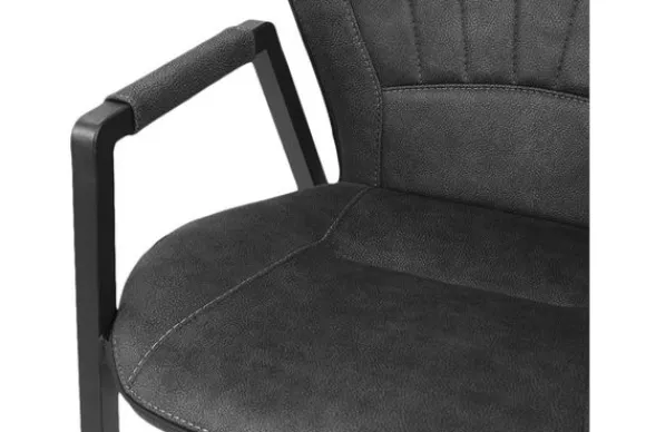 New Eetkamerstoel Antraciet Chayenne Eetkamerstoelen