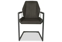 Discount Eetkamerstoel antraciet Cara Eetkamerstoelen