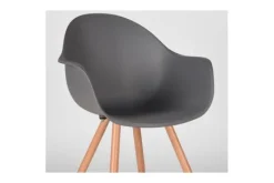 New Eetkamerstoel Antraciet FF-45.008 Parma Eetkamerstoelen