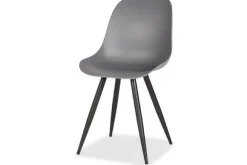 Outlet Eetkamerstoel Antraciet FF-45.015 Monza Eetkamerstoelen