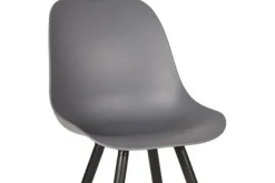 Outlet Eetkamerstoel Antraciet FF-45.015 Monza Eetkamerstoelen