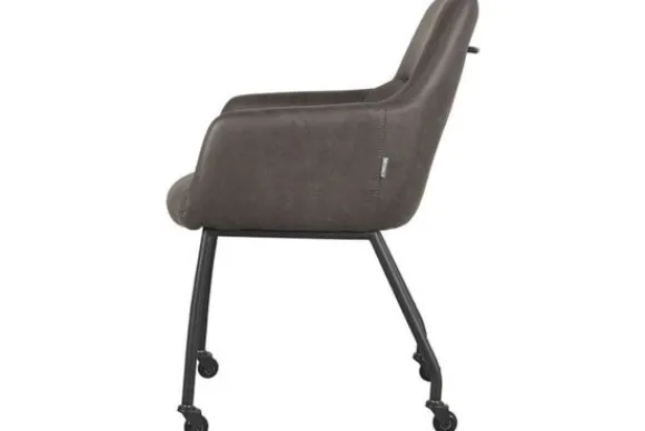 Eetkamerstoel Antraciet IH-50.199 Lenny Eetkamerstoelen