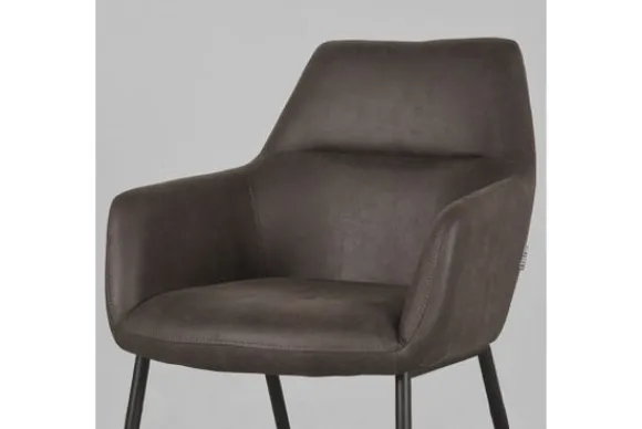 Eetkamerstoel Antraciet IH-50.199 Lenny Eetkamerstoelen