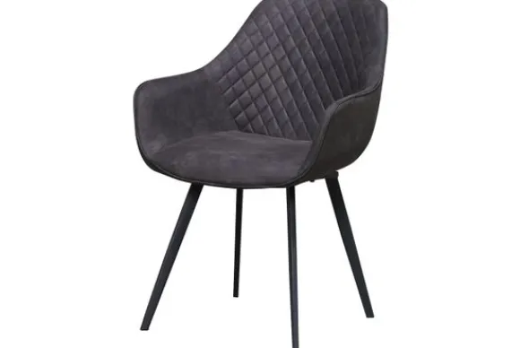 Sale Eetkamerstoel Antraciet Luca Eetkamerstoelen