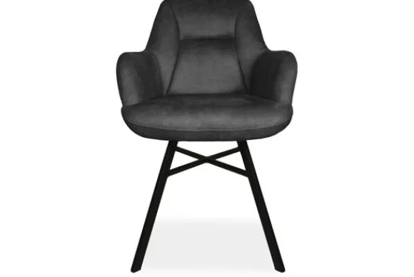 Hot Eetkamerstoel antraciet Susa Eetkamerstoelen