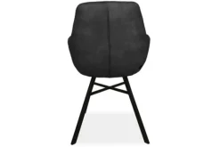 Hot Eetkamerstoel antraciet Susa Eetkamerstoelen