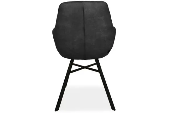 Hot Eetkamerstoel antraciet Susa Eetkamerstoelen