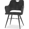 Clearance Eetkamerstoel antraciet Tirza Eetkamerstoelen