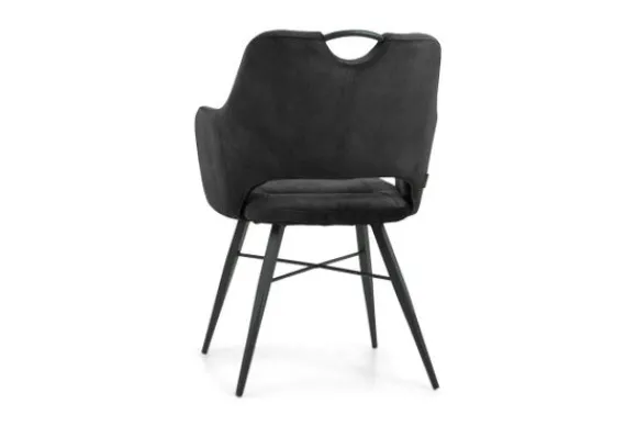Clearance Eetkamerstoel antraciet Tirza Eetkamerstoelen