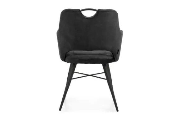 Clearance Eetkamerstoel antraciet Tirza Eetkamerstoelen