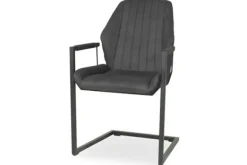 Eetkamerstoel Antraciet Wesley Eetkamerstoelen
