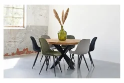 Discount Eetkamerstoel Army FF-45.028 Capri Eetkamerstoelen