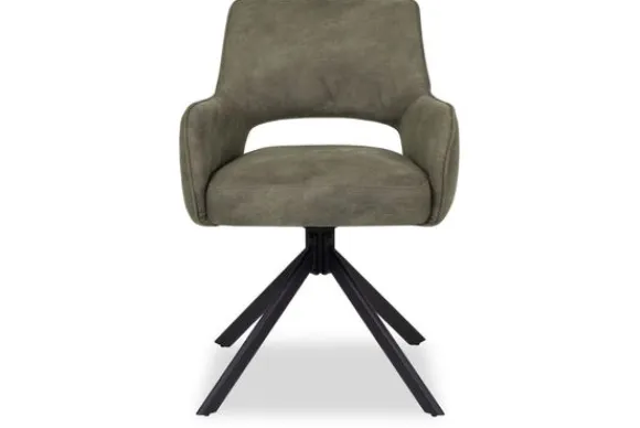 New Eetkamerstoel Atlanta 09 olijf Sonja Eetkamerstoelen