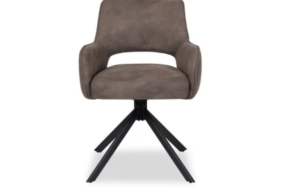 Hot Eetkamerstoel Atlanta 06 taupe Sonja Eetkamerstoelen