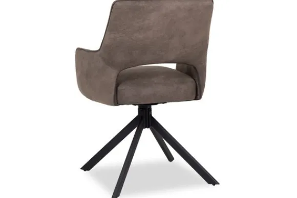 Hot Eetkamerstoel Atlanta 06 taupe Sonja Eetkamerstoelen