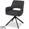 Sale Eetkamerstoel Atlanta 17 zwart Sonja Eetkamerstoelen