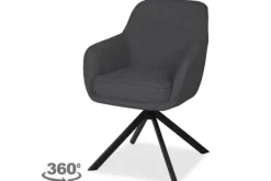 Sale Eetkamerstoel Baltic 0225 antraciet Irene Eetkamerstoelen