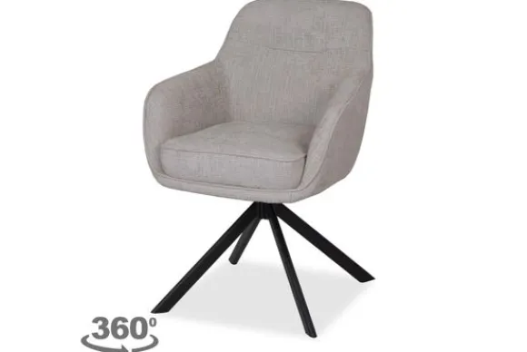 Clearance Eetkamerstoel Baltic 0025 Grijs Irene Eetkamerstoelen