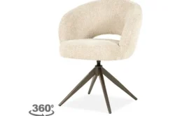 Online Eetkamerstoel Beige 96474 Alissa Eetkamerstoelen