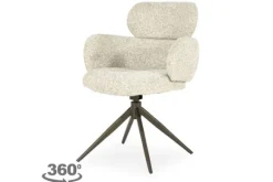 Clearance Eetkamerstoel Beige 96502 Darcio Eetkamerstoelen