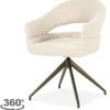 Sale Eetkamerstoel Beige 96456 Hailey Eetkamerstoelen