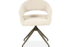 Sale Eetkamerstoel Beige 96456 Hailey Eetkamerstoelen