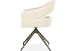 Sale Eetkamerstoel Beige 96456 Hailey Eetkamerstoelen