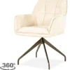 Eetkamerstoel Beige 96458 Hugo Eetkamerstoelen