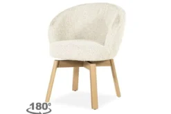 Sale Eetkamerstoel Beige 96466 Livia Eetkamerstoelen