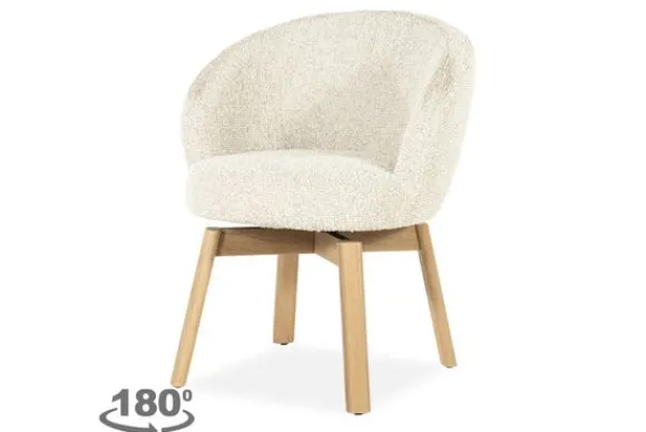 Sale Eetkamerstoel Beige 96466 Livia Eetkamerstoelen