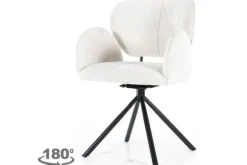 Discount Eetkamerstoel Beige 96119 Rosalin Eetkamerstoelen