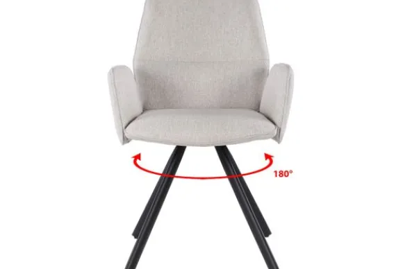 Discount Eetkamerstoel Beige Diana Eetkamerstoelen