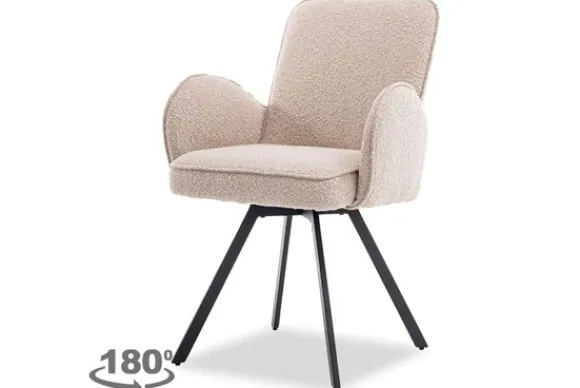 Clearance Eetkamerstoel Beige Livo Eetkamerstoelen