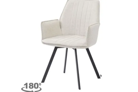 Online Eetkamerstoel Beige Louise Eetkamerstoelen