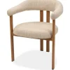 Outlet Eetkamerstoel Beige Naturel Takumi Eetkamerstoelen