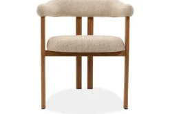 Outlet Eetkamerstoel Beige Naturel Takumi Eetkamerstoelen
