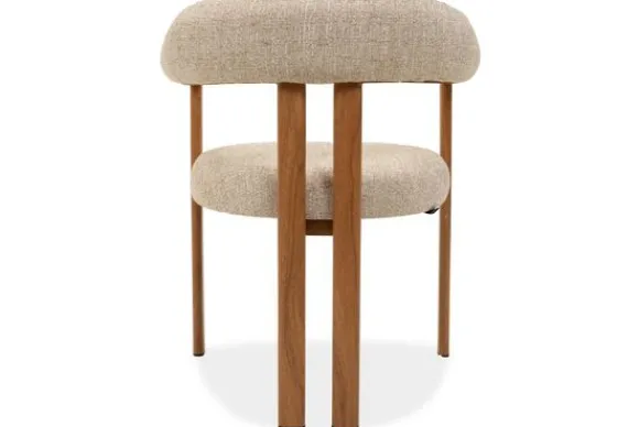 Outlet Eetkamerstoel Beige Naturel Takumi Eetkamerstoelen