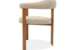 Outlet Eetkamerstoel Beige Naturel Takumi Eetkamerstoelen