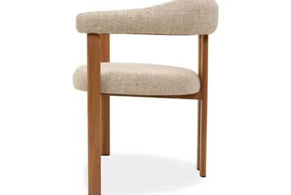 Outlet Eetkamerstoel Beige Naturel Takumi Eetkamerstoelen