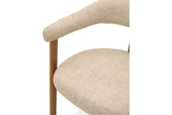 Outlet Eetkamerstoel Beige Naturel Takumi Eetkamerstoelen