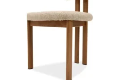 Outlet Eetkamerstoel Beige Naturel Lynja Eetkamerstoelen