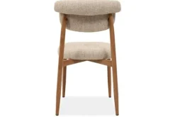 Clearance Eetkamerstoel Beige Naturel Kaita Eetkamerstoelen