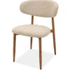 New Eetkamerstoel Beige Naturel Kumo Eetkamerstoelen