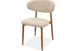 New Eetkamerstoel Beige Naturel Kumo Eetkamerstoelen